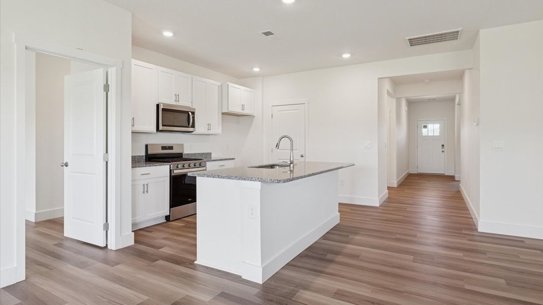 Furnished interior view inside a new home in Millstone Village, Morristown (Image 5).