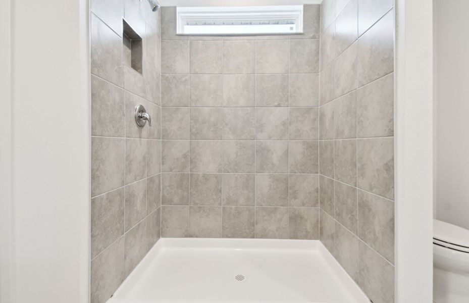 Owner's Walk-in Shower