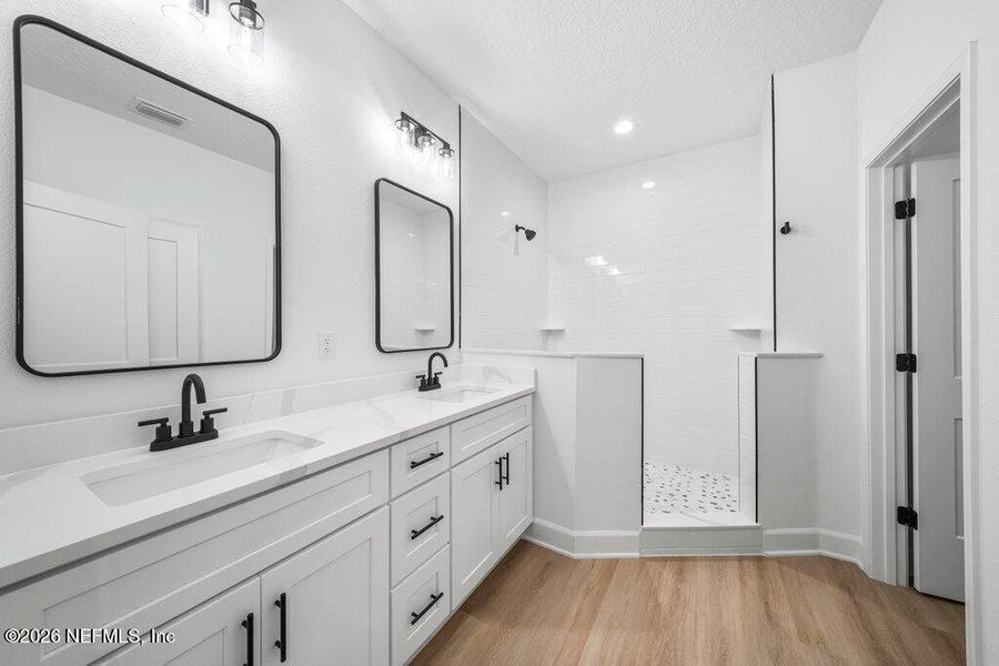 Furnished interior view inside a new home in , Sanderson (Image 13).