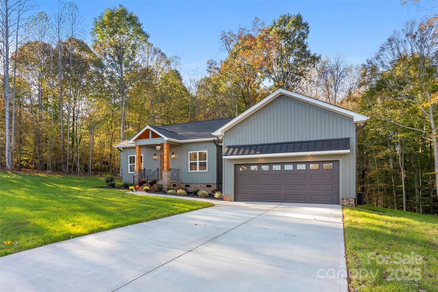Exterior details and patio area of a home in , Lincolnton (Image 4).
