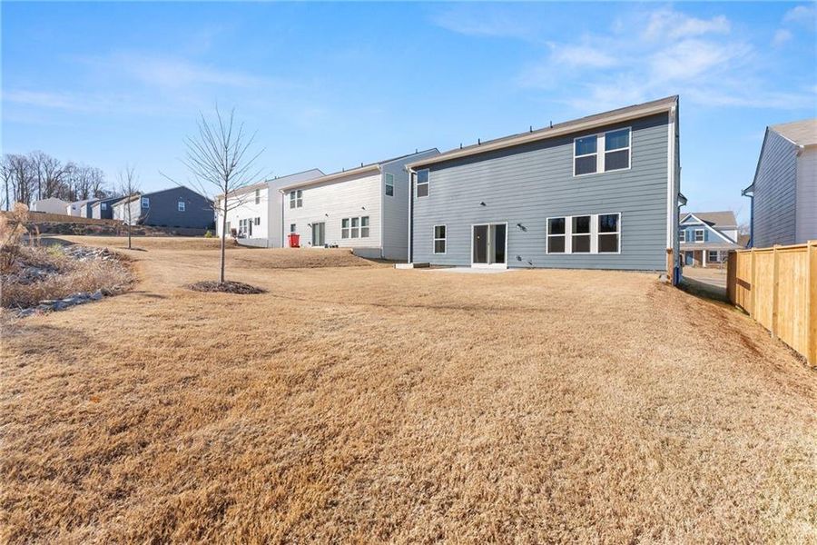 Exterior details and patio area of a home in , Braselton (Image 23). Exterior details and patio area of a home in , Braselton (Image 23).