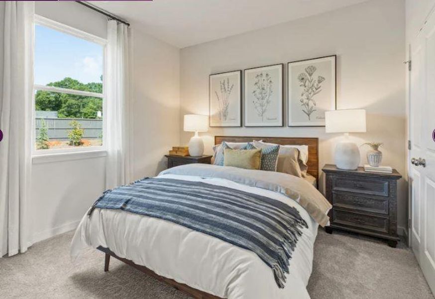Furnished interior view inside a new home in The Estates at Gainesville Township, Gainesville (Image 6).