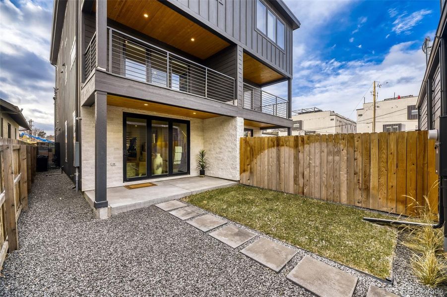 Exterior details and patio area of a home in , Denver (Image 20).