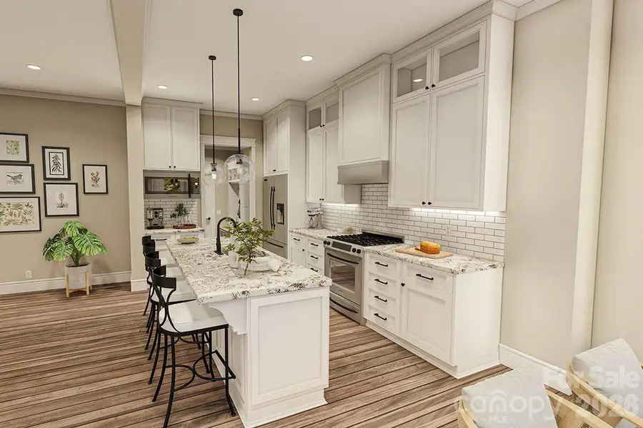 Furnished interior view inside a new home in , Lenoir (Image 4).