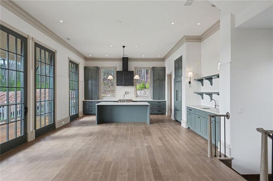 Furnished interior view inside a new home in , Clarkesville (Image 13).