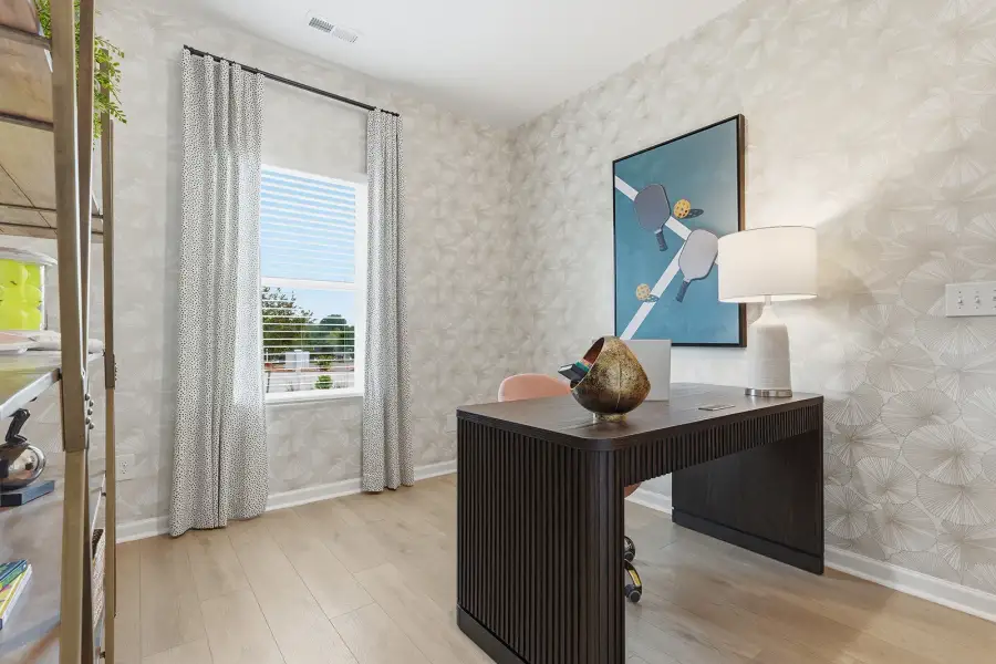 Representative furnished interior of a home built from the Gwinnett II - Genesis Value Collection by Mungo Homes in Fairfield Place East and West, Chesnee (Image 10).