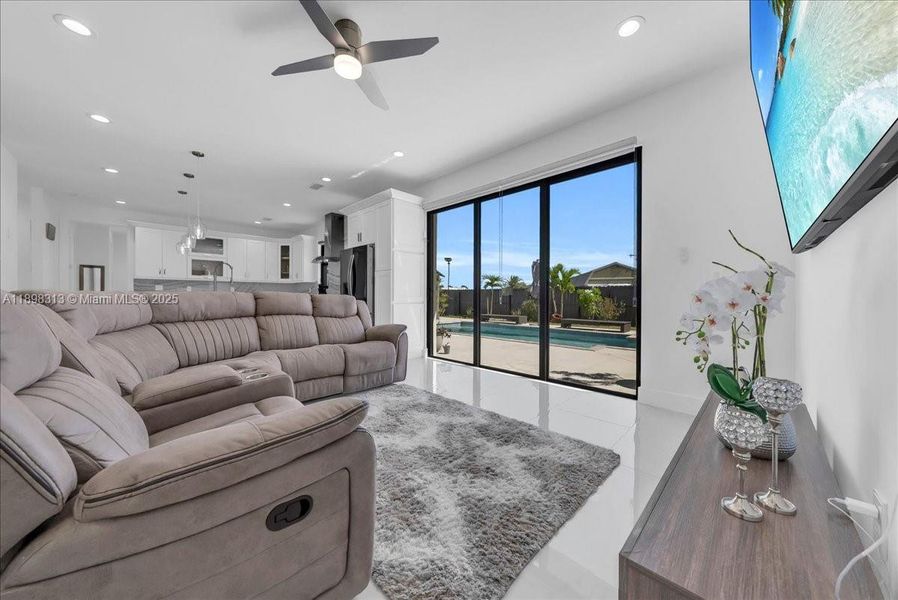 Furnished interior view inside a new home in , Lehigh Acres (Image 23). Furnished interior view inside a new home in , Lehigh Acres (Image 23).