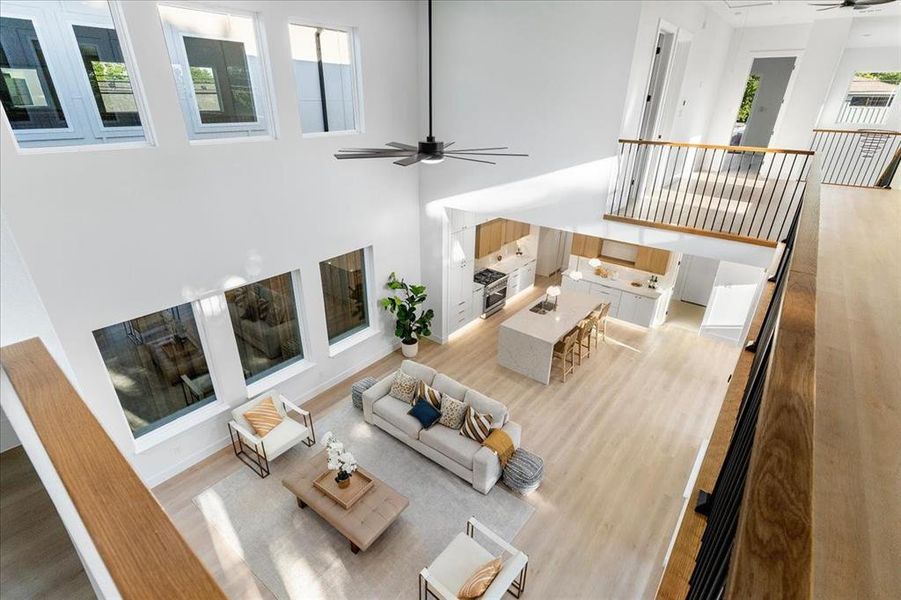 upstairs view