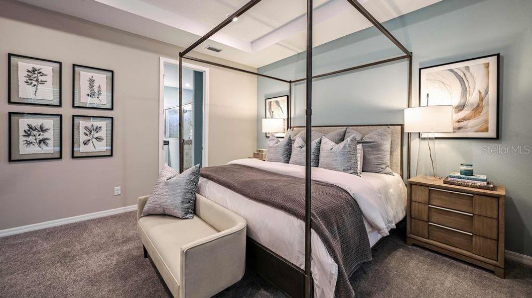 Furnished interior view inside a new home in Tiburon, Nokomis (Image 7).