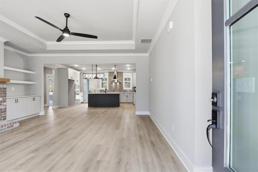 Spacious, unfurnished interior of a new home in , Statham (Image 59).