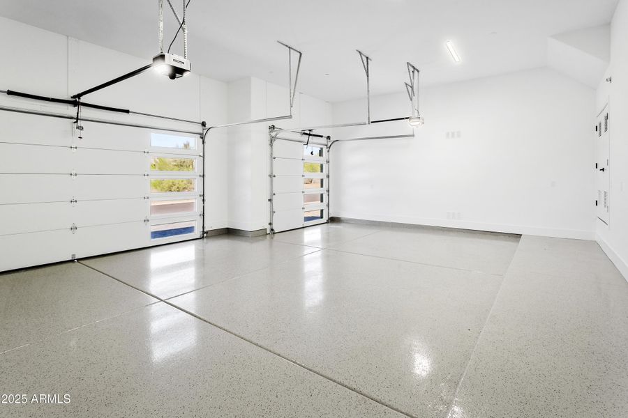 3 Car Epoxy Garage