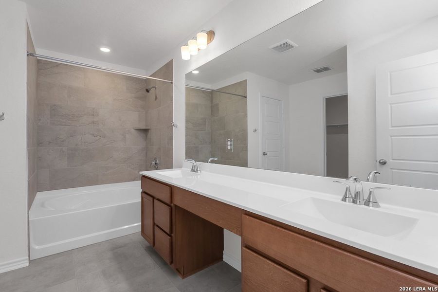 Furnished interior view inside a new home in The Granary - Heritage Collection, San Antonio (Image 5).