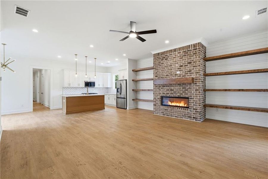 Spacious, unfurnished interior of a new home in , Ball Ground (Image 33). Spacious, unfurnished interior of a new home in , Ball Ground (Image 33).