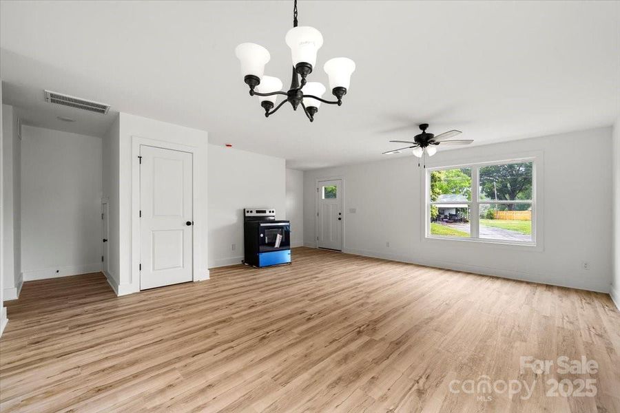 Spacious, unfurnished interior of a new home in , Albemarle (Image 13).