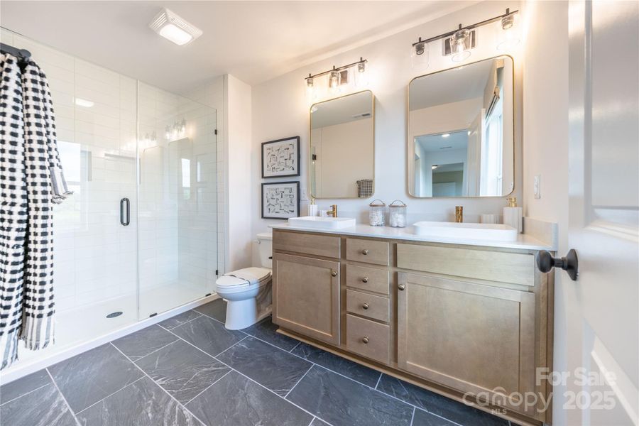 Furnished interior view inside a new home in Whispering Hills, Locust (Image 19).