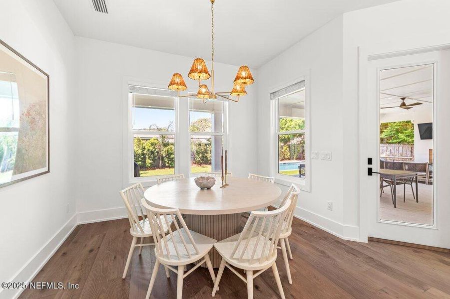Furnished interior view inside a new home in , Neptune Beach (Image 38).