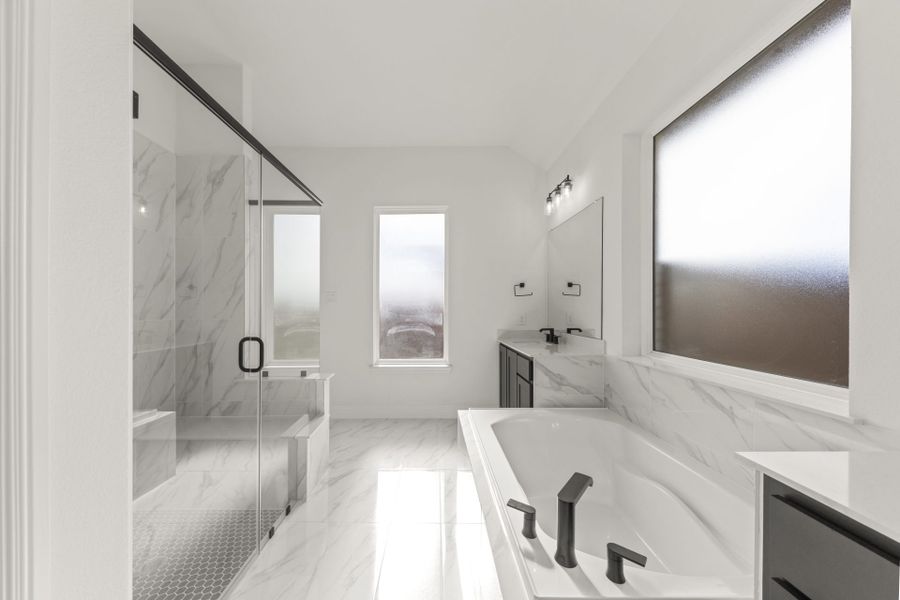 Furnished interior view inside a new home in Sutton Fields, Celina (Image 8).