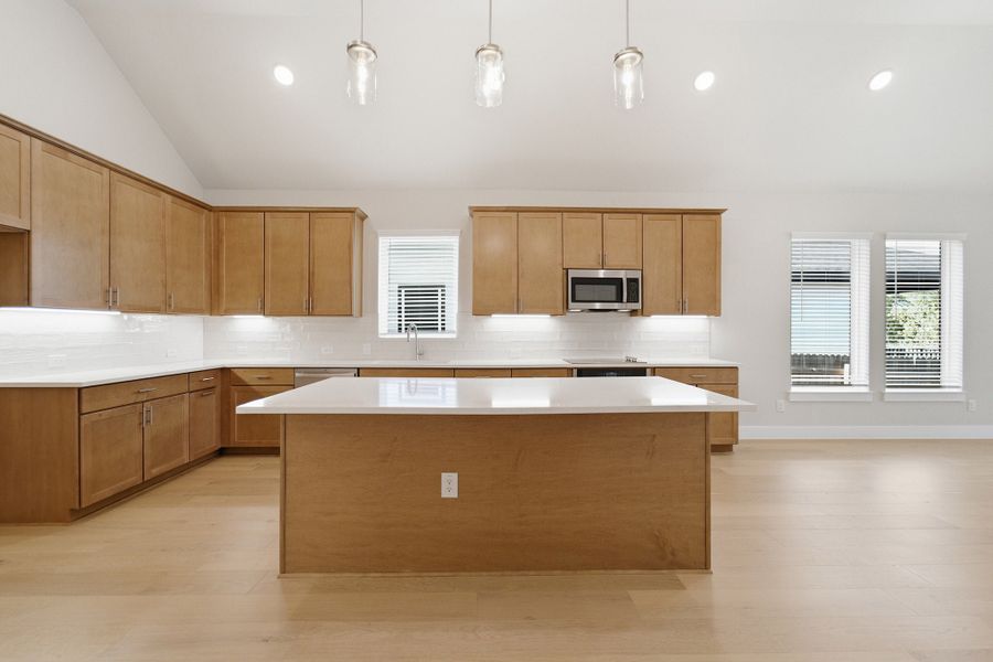Furnished interior view inside a new home in Sanctuary, Salado (Image 7).