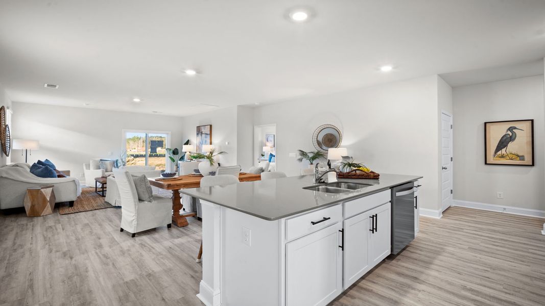 Furnished interior view inside a new home in The Retreat at East Argent, Ridgeland (Image 3). Furnished interior view inside a new home in The Retreat at East Argent, Ridgeland (Image 3).