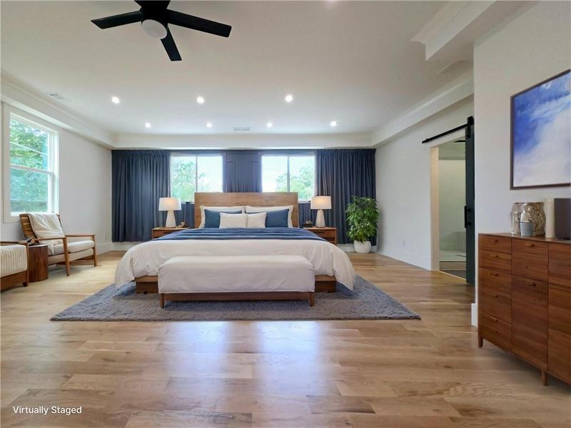 Furnished interior view inside a new home in , Atlanta (Image 33). Furnished interior view inside a new home in , Atlanta (Image 33).