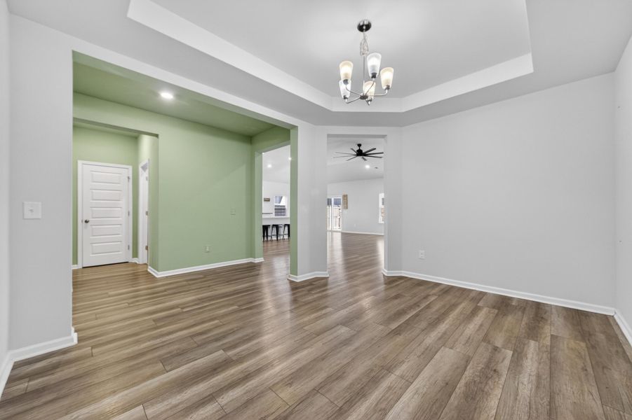 Spacious, unfurnished interior of a new home in Azalea Ridge at Summers Corner: Arbor Collection, Summerville (Image 15).