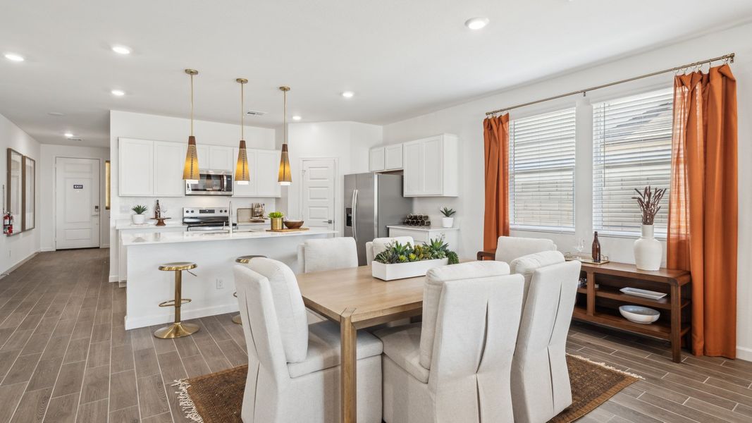 Furnished interior view inside a new home in Remington, Buckeye (Image 10).