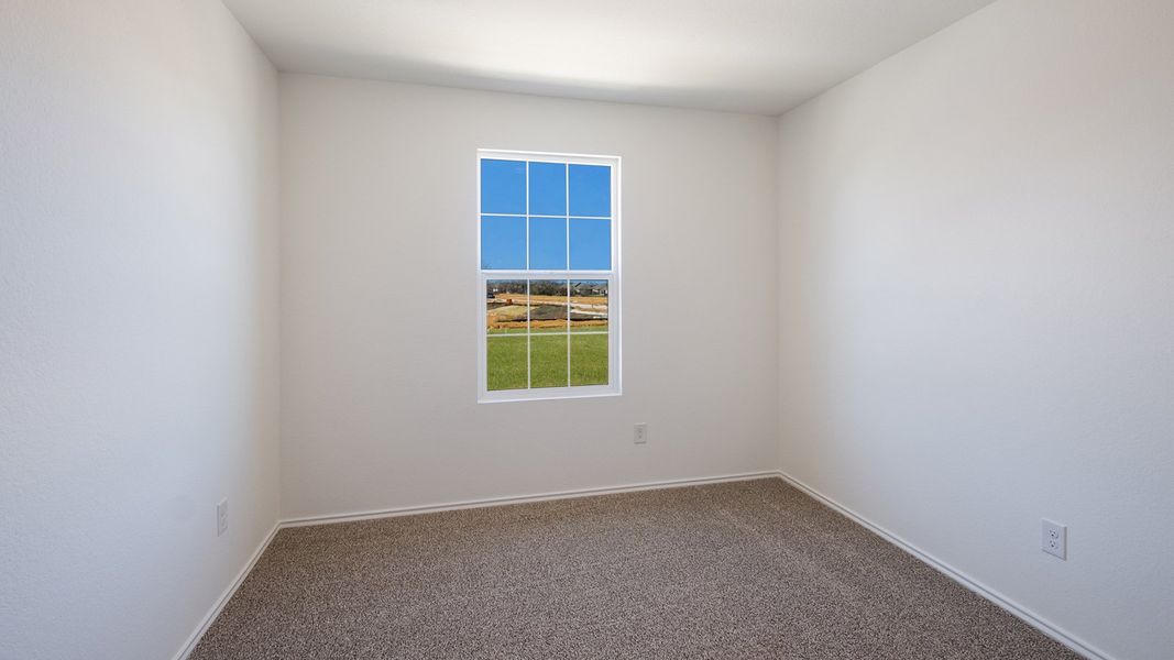 Spacious, unfurnished interior of a new home in Valverde, Bastrop (Image 19). Spacious, unfurnished interior of a new home in Valverde, Bastrop (Image 19).