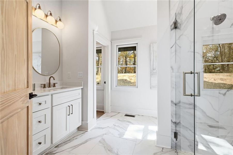 Furnished interior view inside a new home in , Jasper (Image 12).