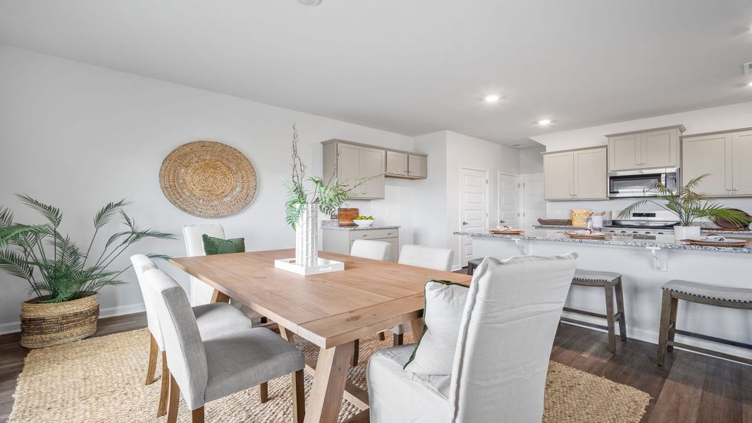 Furnished interior view inside a new home in The Retreat at East Argent, Ridgeland (Image 14).