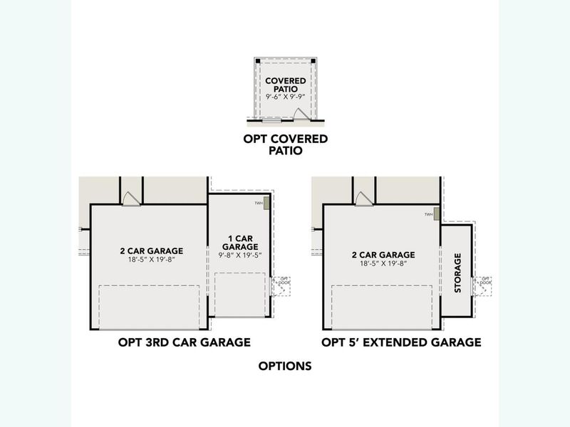 2D floor plan layout of this home in Windmill Estates, Magnolia, TX (Image 4).
