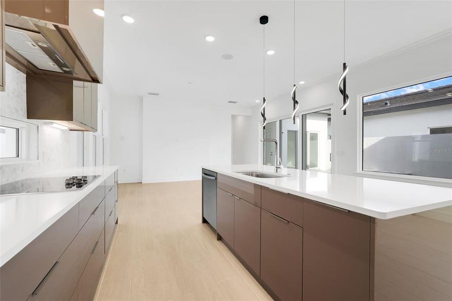 Furnished interior view inside a new home in Hampton Green at Providence, Davenport (Image 10).