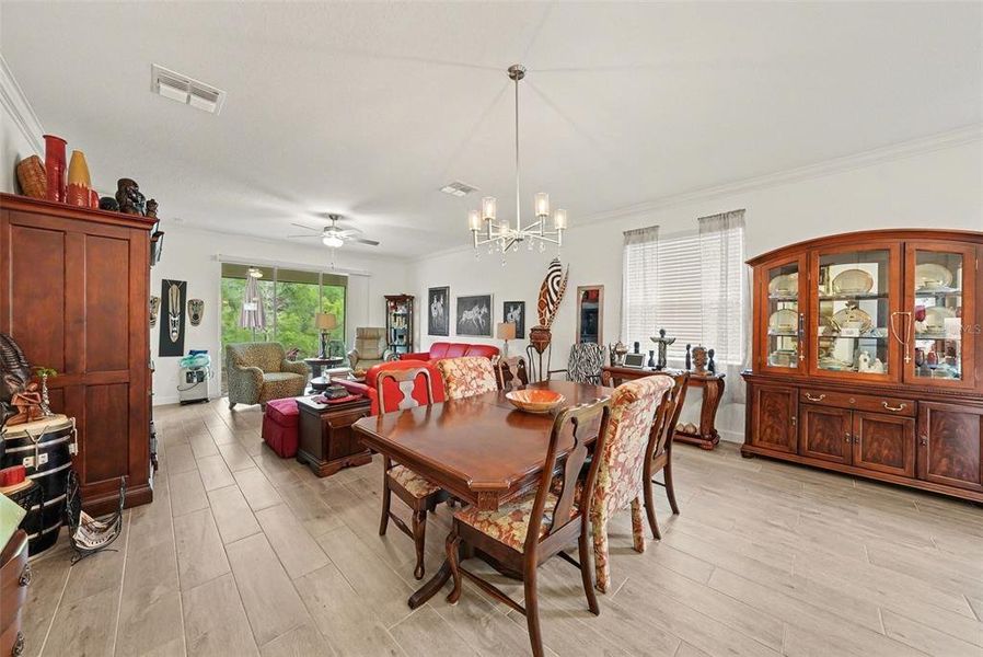 Furnished interior view inside a new home in , Land O' Lakes (Image 18).