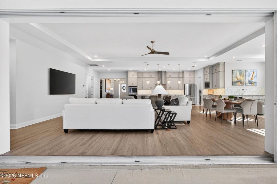 Furnished interior view inside a new home in RiverTown, St. Johns (Image 11).