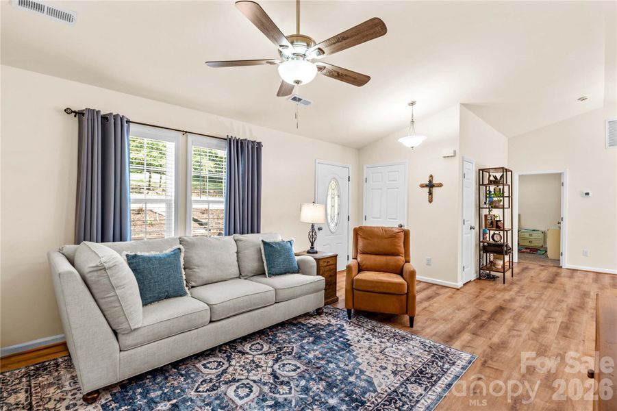 Furnished interior view inside a new home in , Statesville (Image 11). Furnished interior view inside a new home in , Statesville (Image 11).