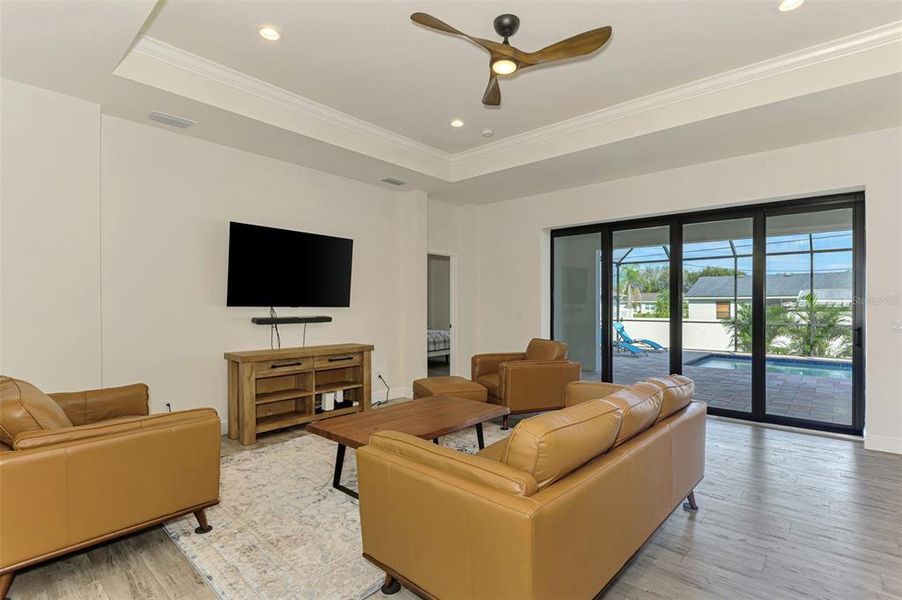 Furnished interior view inside a new home in , North Port (Image 41).