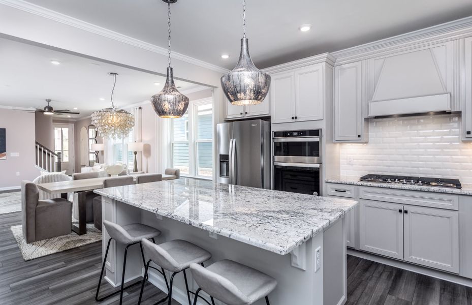 Representative furnished interior of a home built from the Compass by Del Webb in Del Webb at Chatham Park, Pittsboro (Image 18).