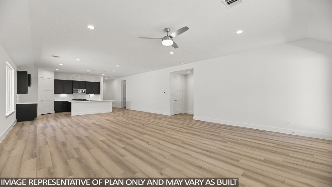 Representative unfurnished interior of a home built from the Emerald by D.R. Horton in Mill Creek Estates, Magnolia (Image 16). Representative unfurnished interior of a home built from the Emerald by D.R. Horton in Mill Creek Estates, Magnolia (Image 16).