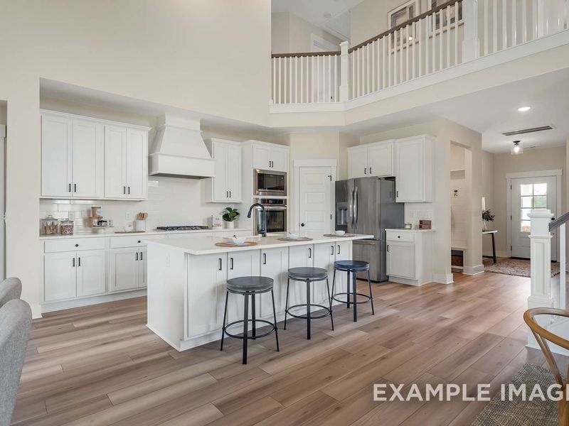 Furnished interior view inside a new home in Woods Crossing, Gallatin (Image 35).
