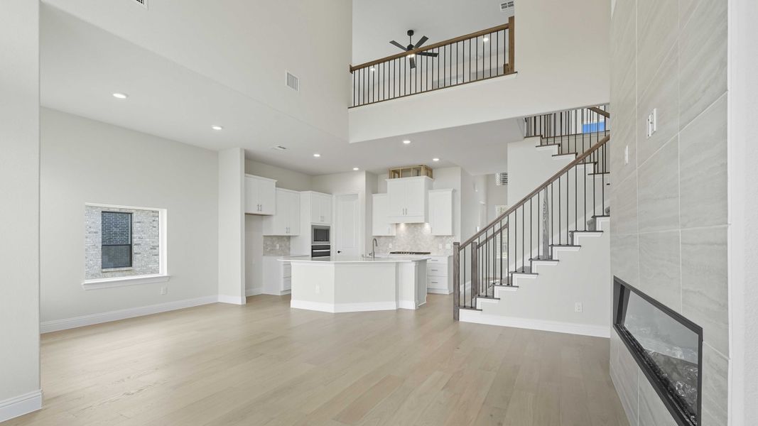 Furnished interior view inside a new home in Clearview Ranch, Royse City (Image 10).