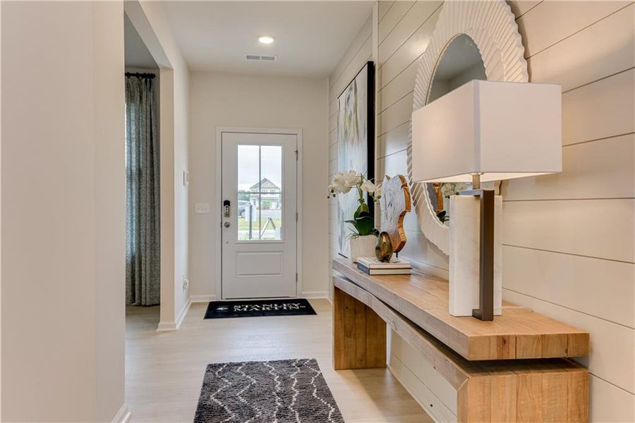 Furnished interior view inside a new home in River Oaks, Locust Grove (Image 25). Furnished interior view inside a new home in River Oaks, Locust Grove (Image 25).