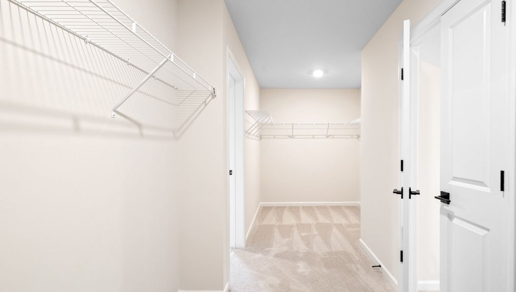 Representative unfurnished interior of a home built from the HAMPSHIRE by D.R. Horton in Whitehawk Meadows, Travelers Rest (Image 30).