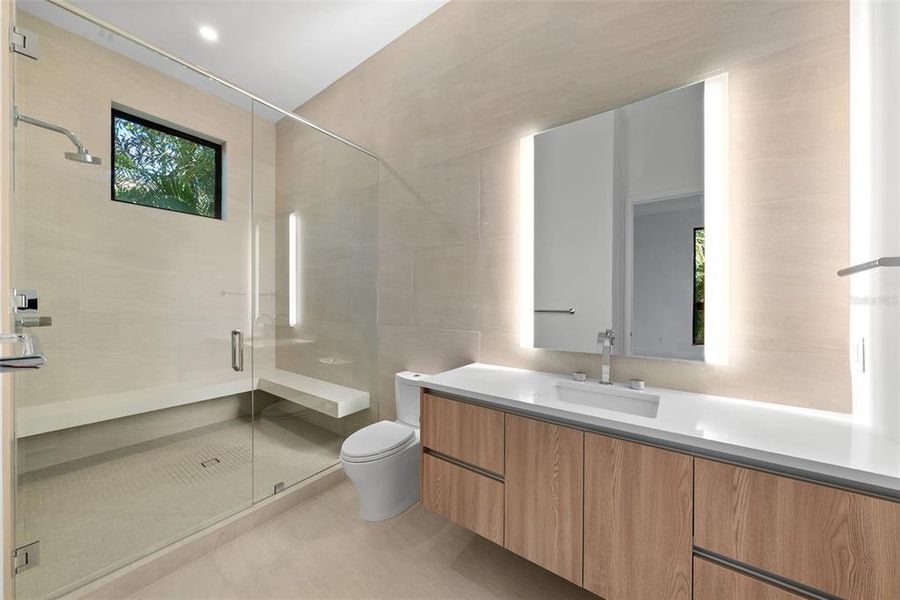 Furnished interior view inside a new home in , Tampa (Image 14).