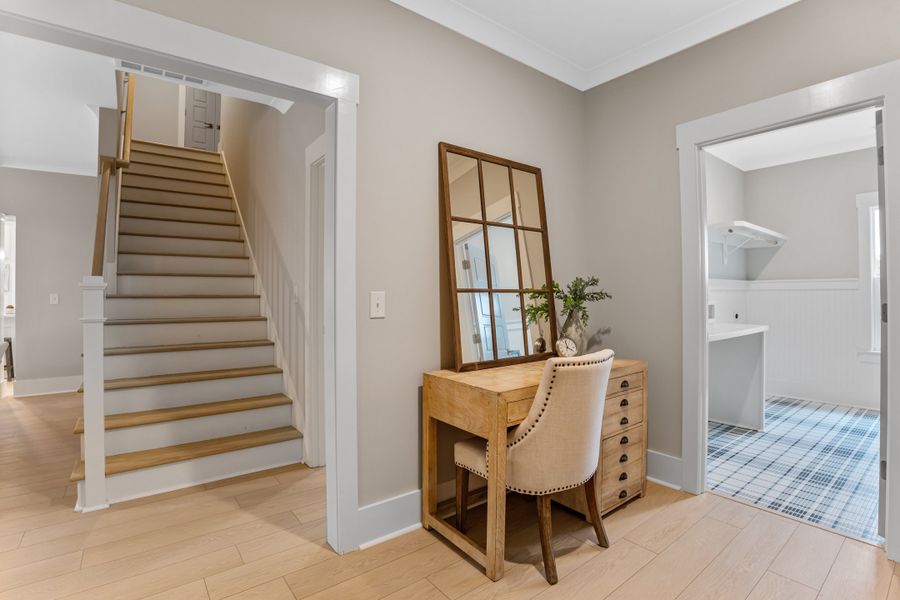 Representative furnished interior of a home built from the Willowbrook by Bill Clark Homes in Riverside Cove, Wilmington (Image 11). Representative furnished interior of a home built from the Willowbrook by Bill Clark Homes in Riverside Cove, Wilmington (Image 11).