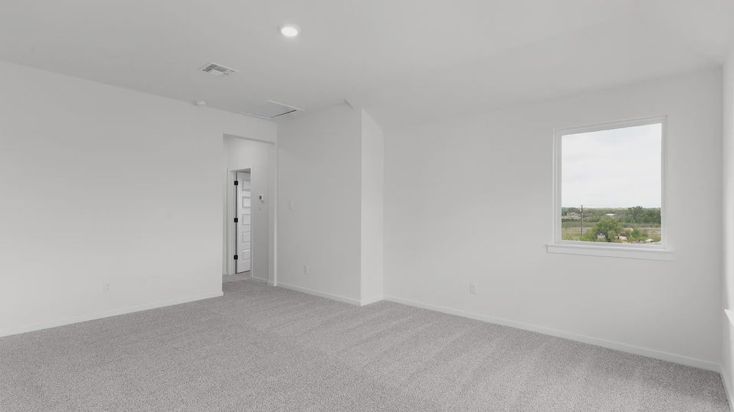 Spacious, unfurnished interior of a new home in Lariat, Liberty Hill (Image 18). Spacious, unfurnished interior of a new home in Lariat, Liberty Hill (Image 18).