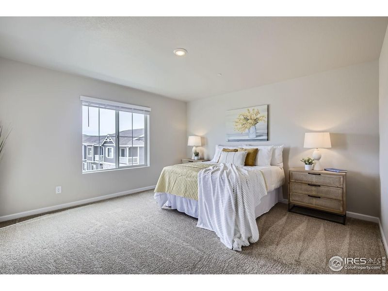 Furnished interior view inside a new home in , Johnstown (Image 29).