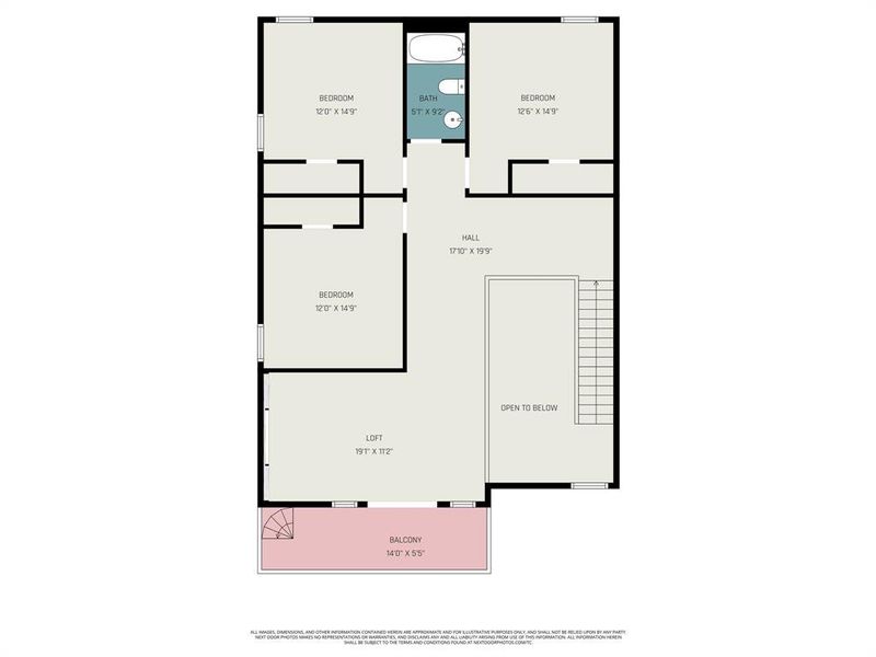2D floor plan layout of this home in , Dallas, TX (Image 6). 2D floor plan layout of this home in , Dallas, TX (Image 6).