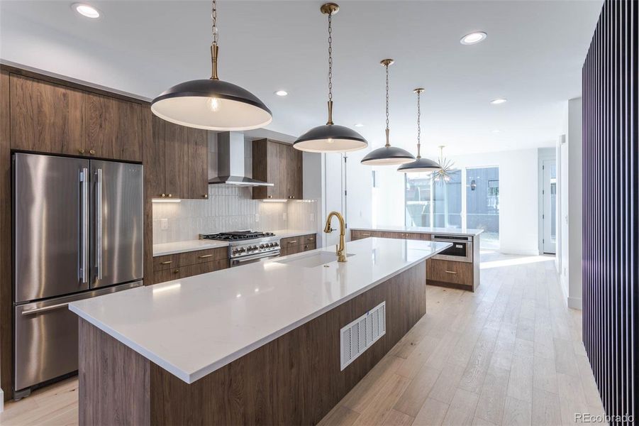 Furnished interior view inside a new home in , Denver (Image 9). Furnished interior view inside a new home in , Denver (Image 9).