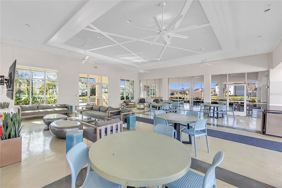 Furnished interior view inside a new home in , Parrish (Image 25).