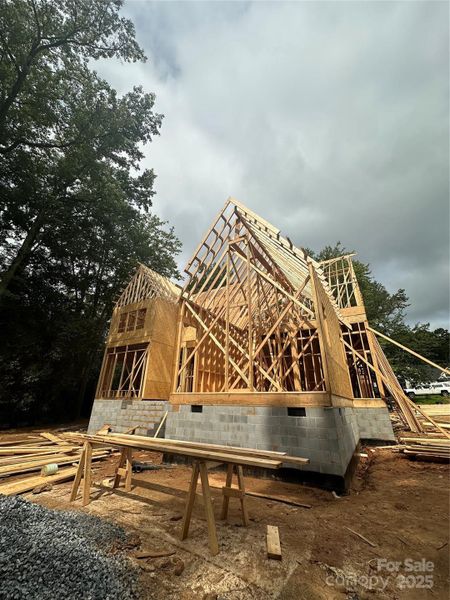 In-progress construction of a new home in , Charlotte, NC (Image 20).