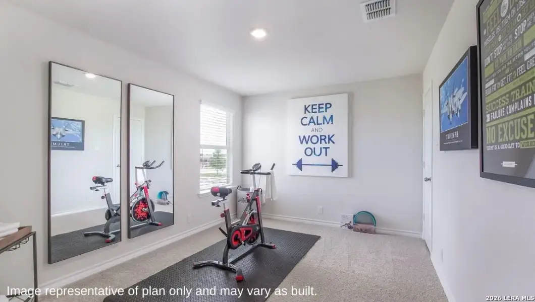Furnished interior view inside a new home in , Cibolo (Image 9).